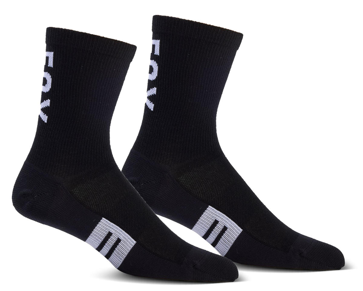 Fox Racing 6" Flexair Merino Socks (Black) (L/XL) - 31524-001-L/XL